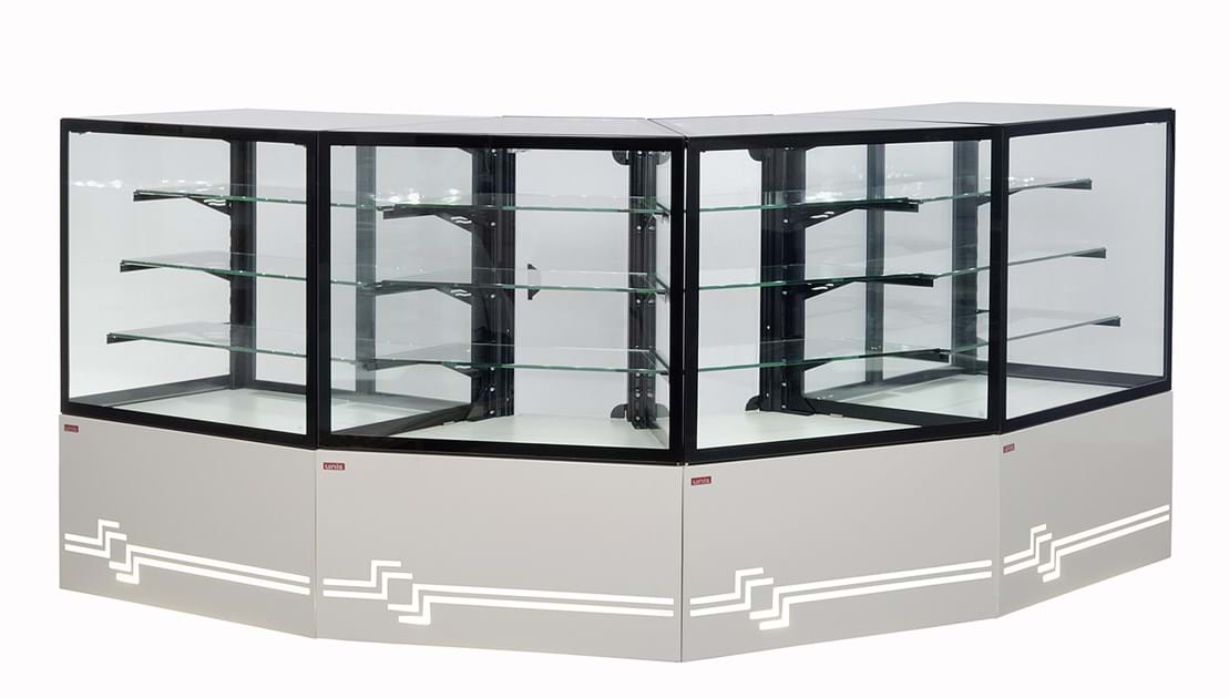 Square Cube Cold Displayl