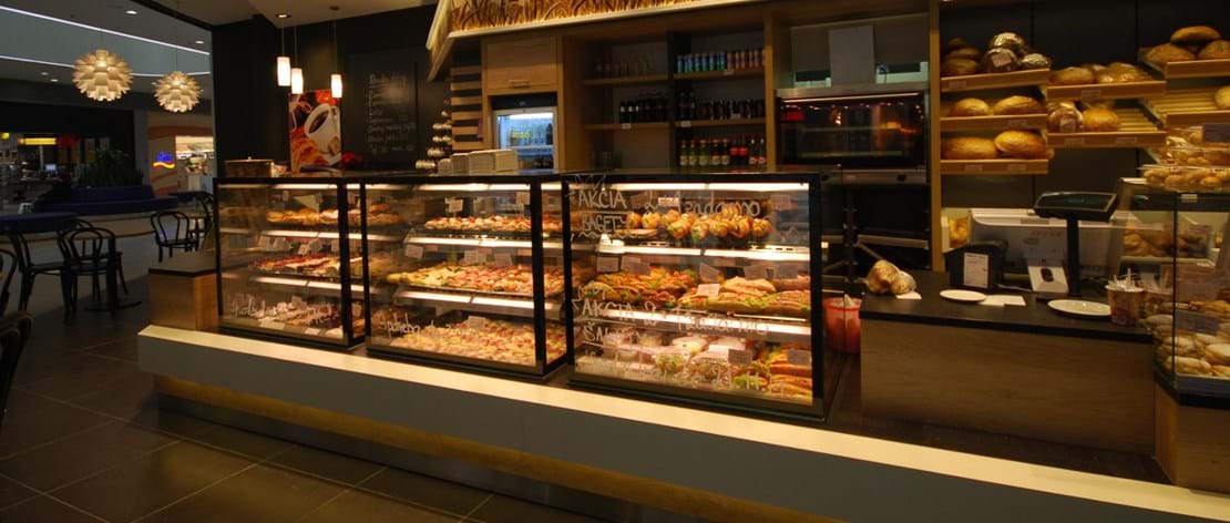 Countertop Pastry Food Display
