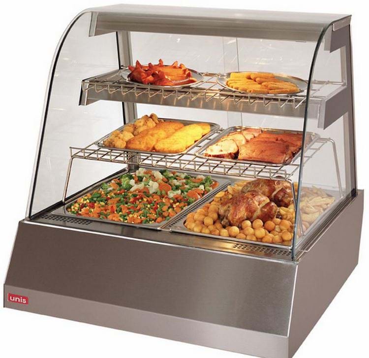 Kentucky Hot Benchtop Display Food Display